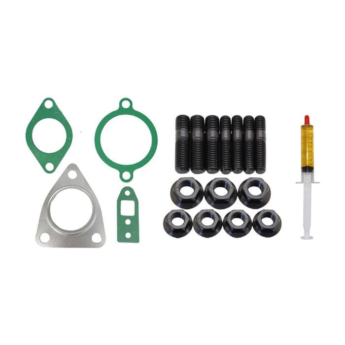 Turbo Charger Installation Stud, Gasket & Lubricant Kit For Toyota HiAce 1GD-FTV 2.8L