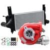 GEN1 High Flow Turbo Charger With 62mm Intercooler For Nissan Pathfinder R51 YD25 2.5L 3-Bolt