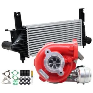 GEN1 High Flow Turbo Charger With 62mm Intercooler For Nissan Pathfinder R51 YD25 2.5L 3-Bolt