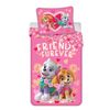 Paw Patrol Friends Furever Kids Cotton Quilt Cover Set - Single Bed Size
