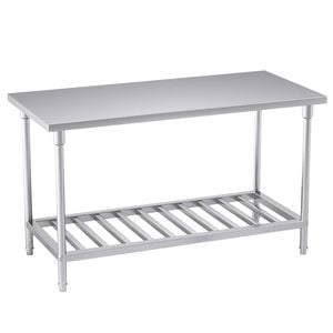 Soga 150x70x85cm Stainless Steel Prep Bench