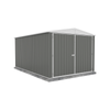 Absco Sheds 3.0 x 4.48 x 2.30m Woodland Grey Highlander Three Door Garden Shed