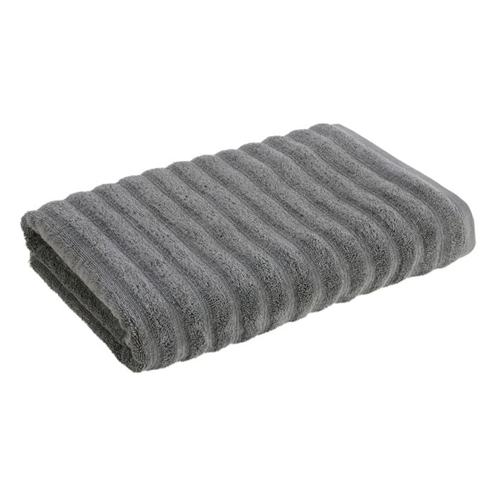Christy Kensington Bathroom King Bath Towel Cotton 147x76 Cm Charcoal