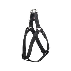 Flamingo Ziggi Black Dog Step&Go Harness - Medium