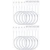 iWill 10 Pack 1m Data Transfer Charger Charging USB Cable Cord for Apple iPhone iPad iPod Bulk White TPE