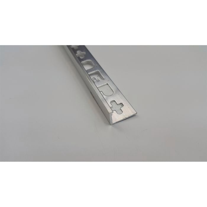 QEP L Angle Trim 10mm x 2.5m Mill Finish