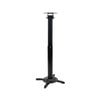 Black Projector Mount Bracket Extendable 70-117cm suits Flat or Angled Ceiling