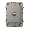 Arteor Switch 1 Gang Magnesium