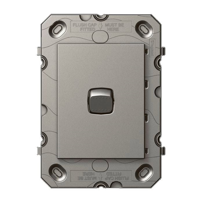 Arteor Switch 1 Gang Magnesium