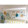 Hide & Seek Kids Cubby House Timber Kids Bed - White, Single
