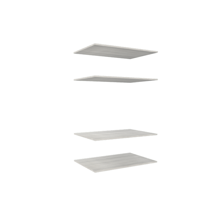 Lugna 4 Shelf Insert Kit Mist Fits 900 x 580mm Cabinet Shell
