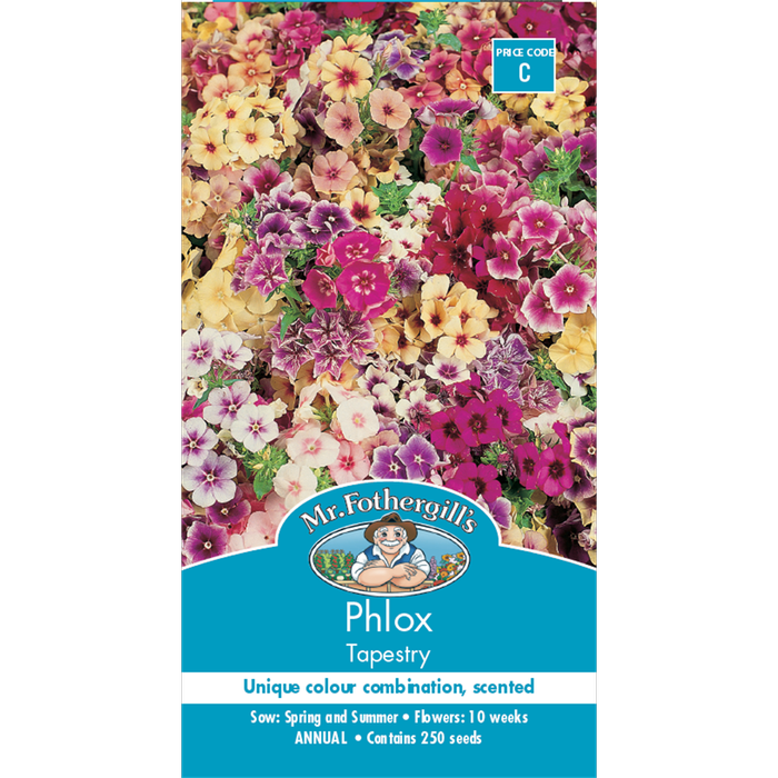 Mr Fothergill's Phlox Tapestry Flower Seeds