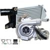 Upgrade Billet Turbo Charger With 50mm Intercooler For Mitsubishi Triton Mn 4d56 2.5l 2wd Vt10