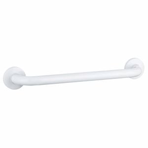 evekare 450mm White Concealed Flange Grab Rail