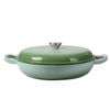 Toque 3.5L Enameled Dutch Oven Casserole Pot w/ Lid Green