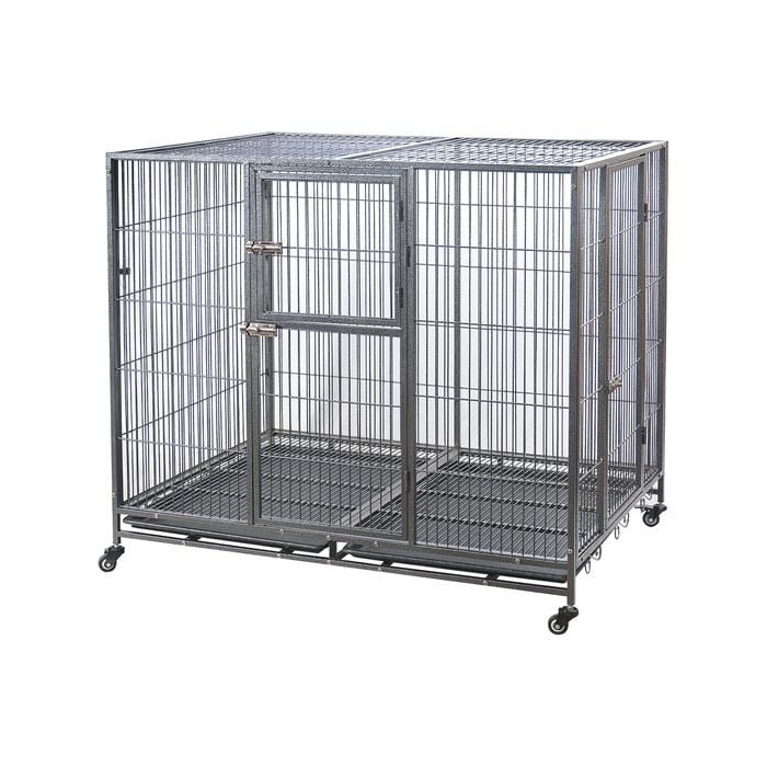 Yes4pets Xxl Pet Dog Cat Cage Metal Crate Kennel Portable Puppy Cat Rabbit House