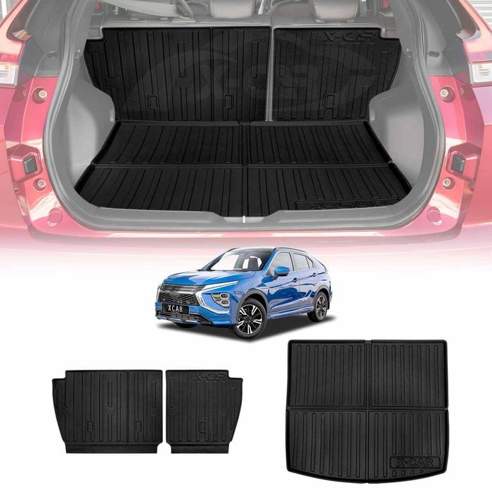 Boot Liner Back Seat Protector for Mitsubishi Eclipse Cross 2021-2025 Cargo Car Trunk Kick Mats