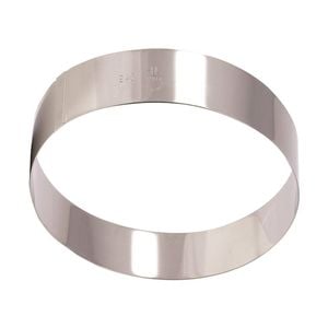 Matfer Bourgeat Stainless Steel Cake Ring - 110x35mm