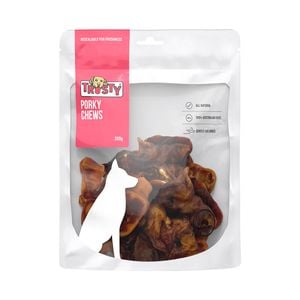 Trusty 200g Air Dried Porky Chews Adult Dog Treats