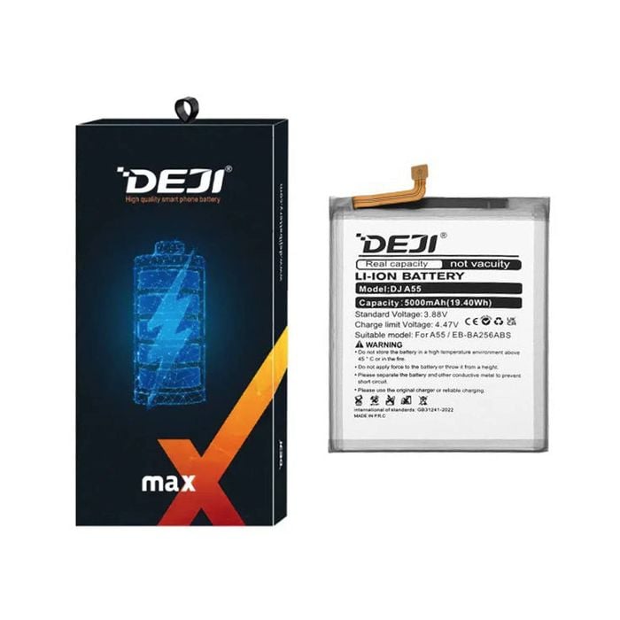 Deji Replacement Battery for Samsung A25 A34 A54 A55 5000mAh EB-BA256ABS EB-BA346ABY EB-BA546ABY