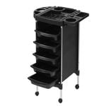 Embellir Salon Trolley Cart Black
