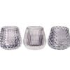 Waxworks 3 Pack Glass Tea Light Citronella Candle