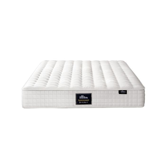 Bedra Mattress Bed Tight Top Pocket Spring Foam Medium Firm 27cm Queen
