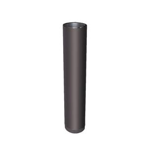 Scandia 1m Flue Extension - Sleek Black