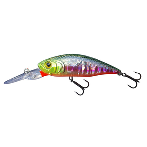Profishent Wren 60SP Minnow Hard Body Fishing Lure Green Red Silver Orange