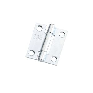 Zenith Fixed Pin Butt Hinge 35mm ZP 2pk
