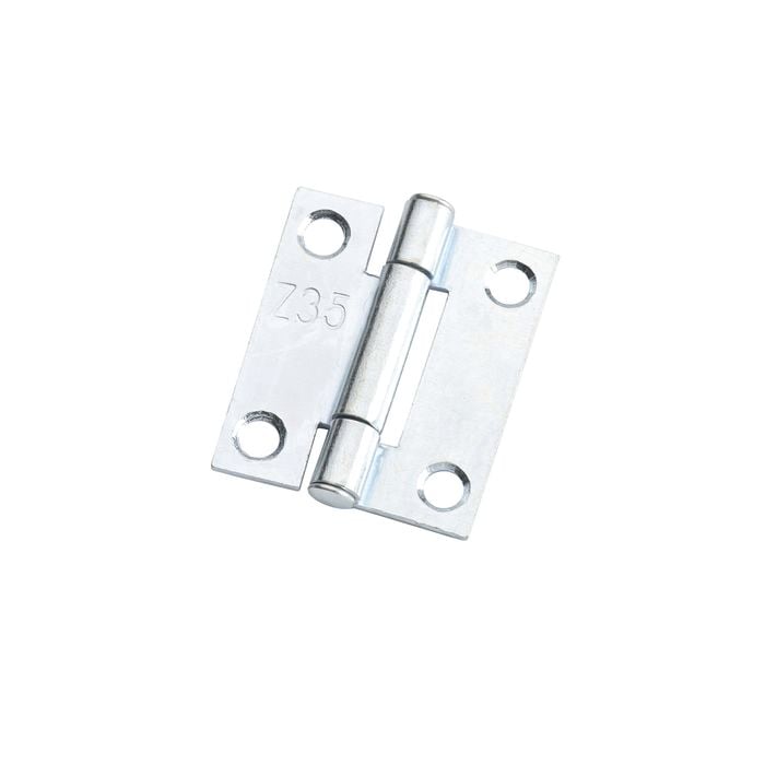 Zenith Fixed Pin Butt Hinge 35mm ZP 2pk