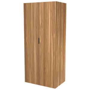 Lugna 2048 x 900 x 580mm Cove Double Hanging 2 Door Storage Cabinet