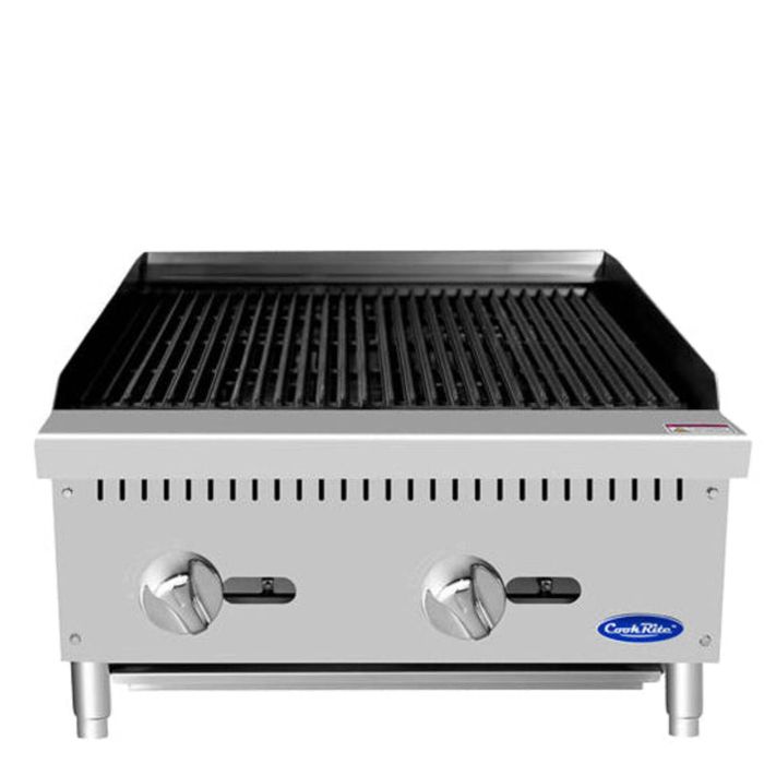 Cookrite 610mm NG Char-Rock Broiler ATCB-24-NG