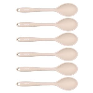 6PK Porto Zest Silicone 27cm Serving Spoon Kitchen Utensil