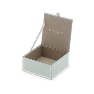 One Six Eight London Sara Mint Small Jewellery Box