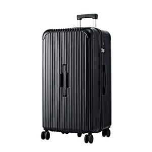 Wanderlite 32" Trunk Luggage Suitcase Travel 5 Wheels Type-c Port Tsa Black
