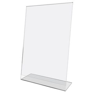 Unigift Inspire Vertical Standing Picture Photo Frame 20x25cm Clear