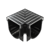 Everhard 100mm DuraDRAIN 316 Stainless Steel Corner Channel