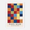Galrie Paul Klee's 1930 Qu 1 Color Chart Stunning Geometric Art Print for Modern Decor, White Frame, A2 42 x 60cm (16 x 24inch)