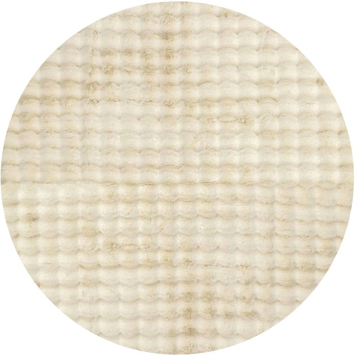 The Rug Connection Pop Ivory 200x200cm - Medium Round Washable Indoor Rug