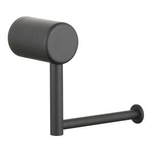 evekare Black Matte Toilet Roll Holder