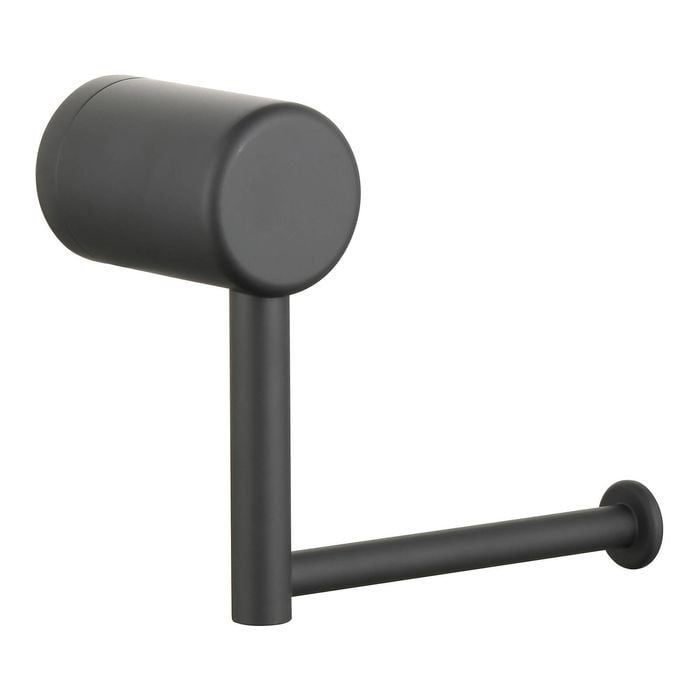 evekare Black Matte Toilet Roll Holder