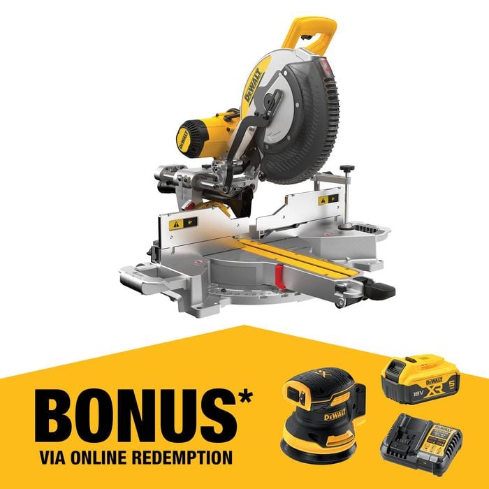 DeWALT 305mm (12") Compound Mitre Saw DWS780-XE