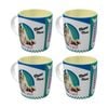 4x Nostalgic-art Ceramic Coffee Mug Better Together Style Print 330ml