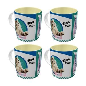 4x Nostalgic-art Ceramic Coffee Mug Better Together Style Print 330ml