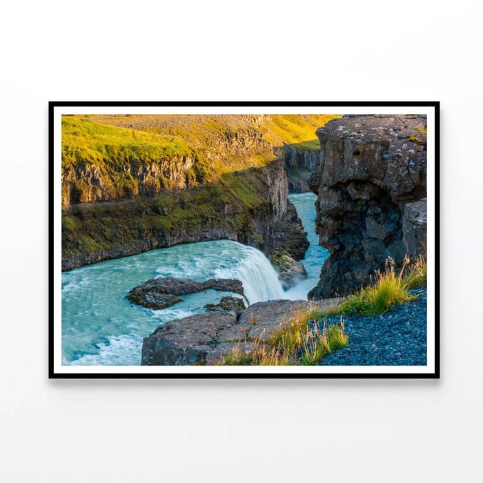 Iceland with Rocks  Print 100% Australian Made 120x90cm  (Poster)