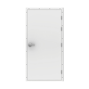 Lathams 2040 x 920 x 45mm Surfmist White RHO Steel Shed Door And Frame