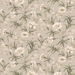 Wallpaper Trader Emilie Wallpaper Roll 10.05m X 53cm, Tan