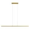 Telbix Sumner Modern Pendant Hanging Lamp Light Metal Aluminium Brass Gloss
