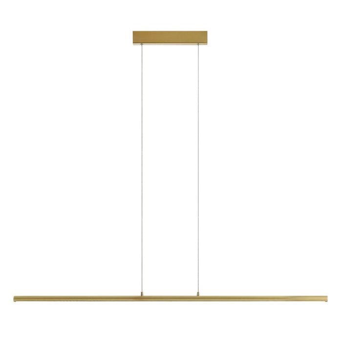 Telbix Sumner Modern Pendant Hanging Lamp Light Metal Aluminium Brass Gloss